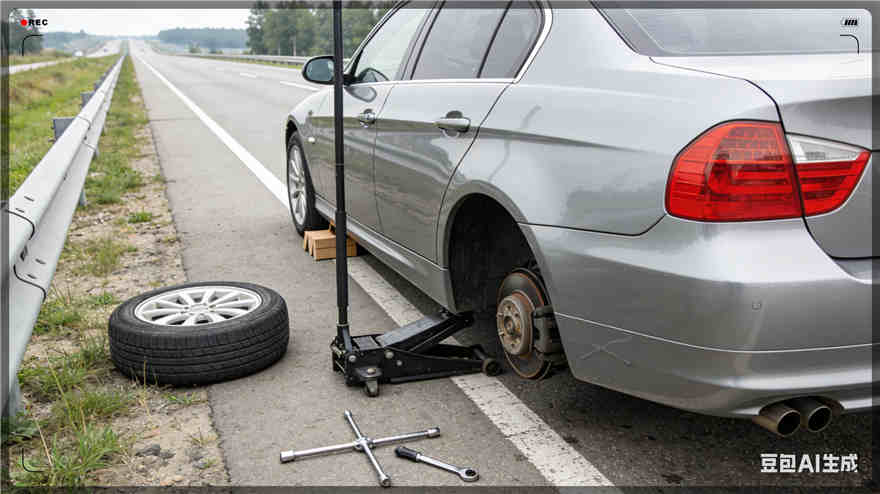 顺庆区爆胎道路救援-汽车换备胎